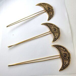 Hair Bun Long Pins Traditional Malay Indonesian HairBun Hair Pins